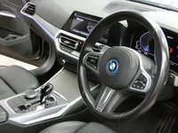 USED 2021 71 BMW 3 SERIES 2.0 330E M SPORT 4d 288 BHP SAT NAV LEATHER HEATED SEATS REAR VIEW CAMERA VIRTUAL COCKPIT PARKING SENSORS 1 OWNER SERVICE HISTORY