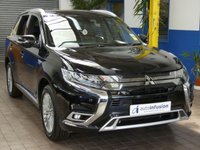 USED 2019 69 MITSUBISHI OUTLANDER 2.4 PHEV EXCEED SAFETY 5d 222 BHP SAT NAV HEATED LEATHER REAR CAMERA PARKING SENSORS. EXCELLENT SERVICE HISTORY MITSUBISHI WARRANTY DEC 2024