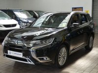USED 2019 69 MITSUBISHI OUTLANDER 2.4 PHEV EXCEED SAFETY 5d 222 BHP SAT NAV HEATED LEATHER REAR CAMERA PARKING SENSORS. EXCELLENT SERVICE HISTORY MITSUBISHI WARRANTY DEC 2024