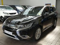 USED 2019 69 MITSUBISHI OUTLANDER 2.4 PHEV EXCEED SAFETY 5d 222 BHP SAT NAV HEATED LEATHER REAR CAMERA PARKING SENSORS. EXCELLENT SERVICE HISTORY MITSUBISHI WARRANTY DEC 2024