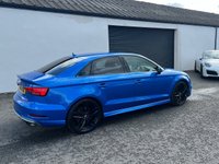 USED 2017 17 AUDI S3 2.0 S3 QUATTRO 4d AUTO 306 BHP MOONLIGHT BLUE*PRIVACY*CRUISE