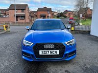 USED 2017 17 AUDI S3 2.0 S3 QUATTRO 4d AUTO 306 BHP MOONLIGHT BLUE*PRIVACY*CRUISE
