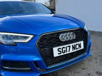 USED 2017 17 AUDI S3 2.0 S3 QUATTRO 4d AUTO 306 BHP MOONLIGHT BLUE*PRIVACY*CRUISE