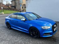 USED 2017 17 AUDI S3 2.0 S3 QUATTRO 4d AUTO 306 BHP MOONLIGHT BLUE*PRIVACY*CRUISE