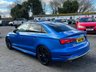 USED 2017 17 AUDI S3 2.0 S3 QUATTRO 4d AUTO 306 BHP MOONLIGHT BLUE*PRIVACY*CRUISE