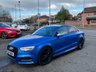 USED 2017 17 AUDI S3 2.0 S3 QUATTRO 4d AUTO 306 BHP MOONLIGHT BLUE*PRIVACY*CRUISE