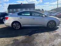 USED 2014 14 TOYOTA AVENSIS 2.2 D-CAT ICON 4d 150 BHP 2 KEYS + FRONT AND REAR PARKING SENSORS +   REVERSING CAMERA +   DUAL ZONE CLIMATE CONTROL +   TRACTION CONTROL +   ADAPTIVE CRUISE CONTROL +   SAT NAVIGATION +   BLUETOOTH CONNECTIVITY +   USB CONNECTIVITY +   KEY LESS START +   SPARE WHEEL + 17 INCH ALLOY WHEELS +
