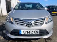 USED 2014 14 TOYOTA AVENSIS 2.2 D-CAT ICON 4d 150 BHP 2 KEYS + FRONT AND REAR PARKING SENSORS +   REVERSING CAMERA +   DUAL ZONE CLIMATE CONTROL +   TRACTION CONTROL +   ADAPTIVE CRUISE CONTROL +   SAT NAVIGATION +   BLUETOOTH CONNECTIVITY +   USB CONNECTIVITY +   KEY LESS START +   SPARE WHEEL + 17 INCH ALLOY WHEELS +