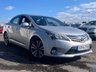 USED 2014 14 TOYOTA AVENSIS 2.2 D-CAT ICON 4d 150 BHP 2 KEYS + FRONT AND REAR PARKING SENSORS +   REVERSING CAMERA +   DUAL ZONE CLIMATE CONTROL +   TRACTION CONTROL +   ADAPTIVE CRUISE CONTROL +   SAT NAVIGATION +   BLUETOOTH CONNECTIVITY +   USB CONNECTIVITY +   KEY LESS START +   SPARE WHEEL + 17 INCH ALLOY WHEELS +