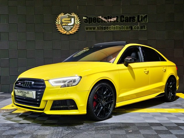 2018 18 Audi A3 2.0 S3 TFSI QUATTRO BLACK EDITION 4d 306 BHP