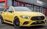 USED 2019 68 MERCEDES-BENZ A-CLASS 2.0 AMG A 35 4MATIC PREMIUM PLUS 5d 302 BHP AMG PREM PLUS EQUIP LNE+HUD+REV CAM