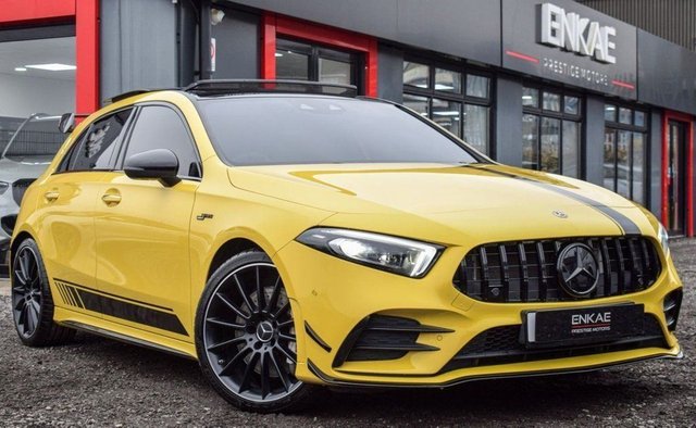 2019 68 Mercedes-Benz A-Class 2.0 AMG A 35 4MATIC PREMIUM PLUS 5d 302 BHP