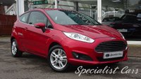 USED 2015 65 FORD FIESTA 1.2 ZETEC 3d 81 BHP 