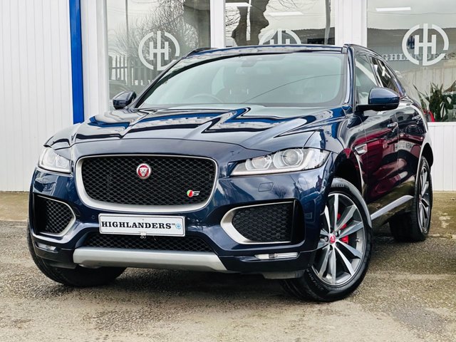 2017 17 Jaguar F-Pace 3.0 I V6 S AWD WIDE SAT NAV CAMERA HEATED SEATS MERIDIAN 375 BHP