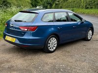 USED 2015 15 SEAT LEON 1.6 TDI SE TECHNOLOGY 5d 105 BHP FREE ROAD TAX .. 80+MPG