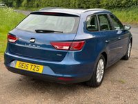 USED 2015 15 SEAT LEON 1.6 TDI SE TECHNOLOGY 5d 105 BHP FREE ROAD TAX .. 80+MPG