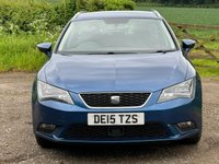 USED 2015 15 SEAT LEON 1.6 TDI SE TECHNOLOGY 5d 105 BHP FREE ROAD TAX .. 80+MPG