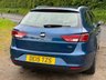 USED 2015 15 SEAT LEON 1.6 TDI SE TECHNOLOGY 5d 105 BHP FREE ROAD TAX .. 80+MPG