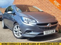 USED 2017 17 VAUXHALL CORSA 1.4 SRI VX-LINE ECOFLEX 3d 89 BHP LOW MILES - SERVICE HISTORY