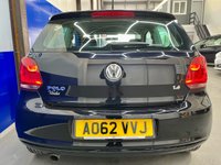 USED 2012 62 VOLKSWAGEN POLO 1.4 Match Hatchback 3dr Petrol DSG Euro 5 (85 ps) DAB,Bluetooth,Low Miles,DSG