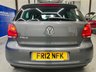 USED 2012 12 VOLKSWAGEN POLO 1.2 Match Hatchback 5dr Petrol Manual Euro 5 (60 ps) Bluetooth,Priv Glass,Alloys