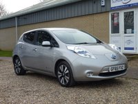 USED 2015 65 NISSAN LEAF TEKNA 5d 109 BHP www.suffolkcarcentre.co.uk - Located at Ilketshall