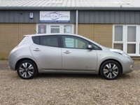 USED 2015 65 NISSAN LEAF TEKNA 5d 109 BHP www.suffolkcarcentre.co.uk - Located at Ilketshall