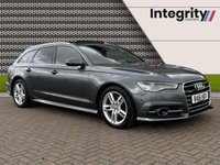 USED 2016 16 AUDI A6 2.0 AVANT TDI QUATTRO S LINE 5d 188 BHP LOW MILEAGE QUATTRO 4X4 SYSTEM - 6 SERVICES - NAVIGATION - VOICE CONTROL BLUETOOTH - PANROOF - BOSE STEREO - LANE ASSIST