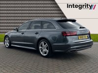 USED 2016 16 AUDI A6 2.0 AVANT TDI QUATTRO S LINE 5d 188 BHP LOW MILEAGE QUATTRO 4X4 SYSTEM - 6 SERVICES - NAVIGATION - VOICE CONTROL BLUETOOTH - PANROOF - BOSE STEREO - LANE ASSIST