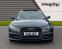 USED 2016 16 AUDI A6 2.0 AVANT TDI QUATTRO S LINE 5d 188 BHP LOW MILEAGE QUATTRO 4X4 SYSTEM - 6 SERVICES - NAVIGATION - VOICE CONTROL BLUETOOTH - PANROOF - BOSE STEREO - LANE ASSIST