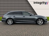 USED 2016 16 AUDI A6 2.0 AVANT TDI QUATTRO S LINE 5d 188 BHP LOW MILEAGE QUATTRO 4X4 SYSTEM - 6 SERVICES - NAVIGATION - VOICE CONTROL BLUETOOTH - PANROOF - BOSE STEREO - LANE ASSIST