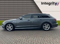 USED 2016 16 AUDI A6 2.0 AVANT TDI QUATTRO S LINE 5d 188 BHP LOW MILEAGE QUATTRO 4X4 SYSTEM - 6 SERVICES - NAVIGATION - VOICE CONTROL BLUETOOTH - PANROOF - BOSE STEREO - LANE ASSIST
