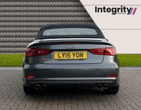USED 2015 15 AUDI A3 2.0 S3 QUATTRO 2d 296 BHP S3 - Cabriolet - Quattro - 296 BHP - Electric Windows - Power Roof - DSG - 19 " Alloys - Navigation - Black Leather - Climate Control - Heated Seats