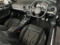 USED 2015 15 AUDI A3 2.0 S3 QUATTRO 2d 296 BHP S3 - Cabriolet - Quattro - 296 BHP - Electric Windows - Power Roof - DSG - 19 " Alloys - Navigation - Black Leather - Climate Control - Heated Seats