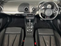 USED 2015 15 AUDI A3 2.0 S3 QUATTRO 2d 296 BHP S3 - Cabriolet - Quattro - 296 BHP - Electric Windows - Power Roof - DSG - 19 " Alloys - Navigation - Black Leather - Climate Control - Heated Seats