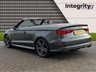 USED 2015 15 AUDI A3 2.0 S3 QUATTRO 2d 296 BHP S3 - Cabriolet - Quattro - 296 BHP - Electric Windows - Power Roof - DSG - 19 " Alloys - Navigation - Black Leather - Climate Control - Heated Seats