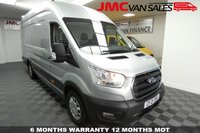 USED 2021 21 FORD TRANSIT 2.0 350 TREND ECOBLUE 130BHP 1 OWNER XLWB EURO 6 WITH LOW MILES  1 OWNER XLWB JUMBO APPLE CARPLAY EURO 6 12 MONTHS MOT