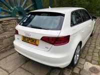 USED 2013 13 AUDI A3 1.6 TDI SPORT 5d 104 BHP 2013 AUDI A3 SPORT 1.6 TDi 5DR - TURBO DIESEL - SATELLITE NAVIGATION - ZERO ROAD TAX - 2 FORMER KEEPERS - SERVICE HISTORY - FREE 12 MONTHS WARRANTY / BREAKDOWN RECOVERY