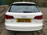 USED 2013 13 AUDI A3 1.6 TDI SPORT 5d 104 BHP 2013 AUDI A3 SPORT 1.6 TDi 5DR - TURBO DIESEL - SATELLITE NAVIGATION - ZERO ROAD TAX - 2 FORMER KEEPERS - SERVICE HISTORY - FREE 12 MONTHS WARRANTY / BREAKDOWN RECOVERY