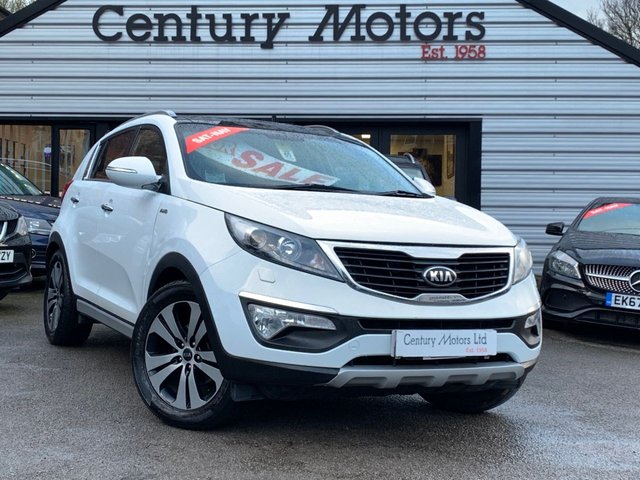 2013 63 Kia Sportage 2.0 CRDI KX-3 SAT NAV 5dr