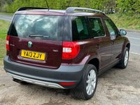USED 2013 13 SKODA YETI 2.0 ELEGANCE TDI CR DSG 5d 138 BHP TOP SPEC 4x4 AUTO