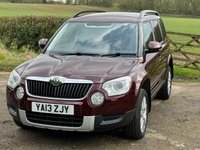 USED 2013 13 SKODA YETI 2.0 ELEGANCE TDI CR DSG 5d 138 BHP TOP SPEC 4x4 AUTO