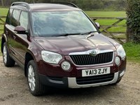 USED 2013 13 SKODA YETI 2.0 ELEGANCE TDI CR DSG 5d 138 BHP TOP SPEC 4x4 AUTO
