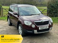USED 2013 13 SKODA YETI 2.0 ELEGANCE TDI CR DSG 5d 138 BHP TOP SPEC 4x4 AUTO