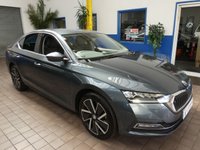 USED 2021 21 SKODA OCTAVIA 1.4 SE L TSI DSG 5d 202 BHP SAT NAV ANDROID APPLE CARPLAY PART LEATHER PARKING SENSORS EURO 6 CAZ AND ULEZ COMPLIANT PETROL PLUG IN HYBRID 1 OWNER SERVICE HISTORY
