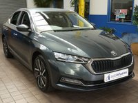 USED 2021 21 SKODA OCTAVIA 1.4 SE L TSI DSG 5d 202 BHP SAT NAV ANDROID APPLE CARPLAY PART LEATHER PARKING SENSORS EURO 6 CAZ AND ULEZ COMPLIANT PETROL PLUG IN HYBRID 1 OWNER SERVICE HISTORY