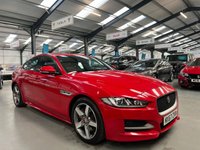 USED 2017 67 JAGUAR XE 2.0L R-SPORT INGENIUM 4d AUTO 247 BHP 1 Previous Owner, Leather