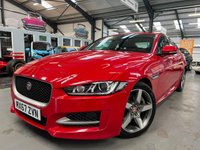 USED 2017 67 JAGUAR XE 2.0L R-SPORT INGENIUM 4d AUTO 247 BHP 1 Previous Owner, Leather