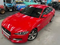 USED 2017 67 JAGUAR XE 2.0L R-SPORT INGENIUM 4d AUTO 247 BHP 1 Previous Owner, Leather