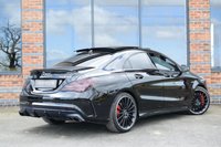 USED 2017 67 MERCEDES-BENZ CLA 2.0 AMG CLA 45 4MATIC 4d 375 BHP PAN ROOF / CUSTOM AUDIO SYSTEM
